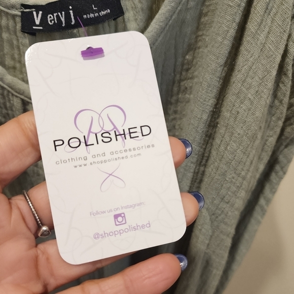 Very J Island Vibes dress size L NWT - Picture 4 of 11